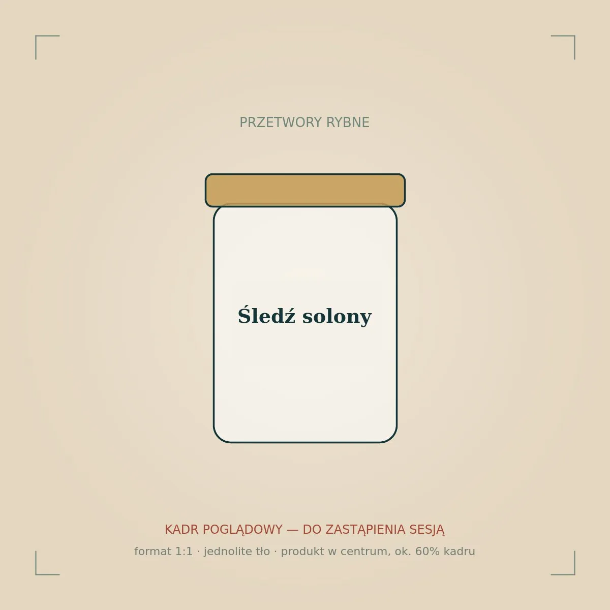 Kadr poglądowy produktu Śledź solony — do zastąpienia sesją