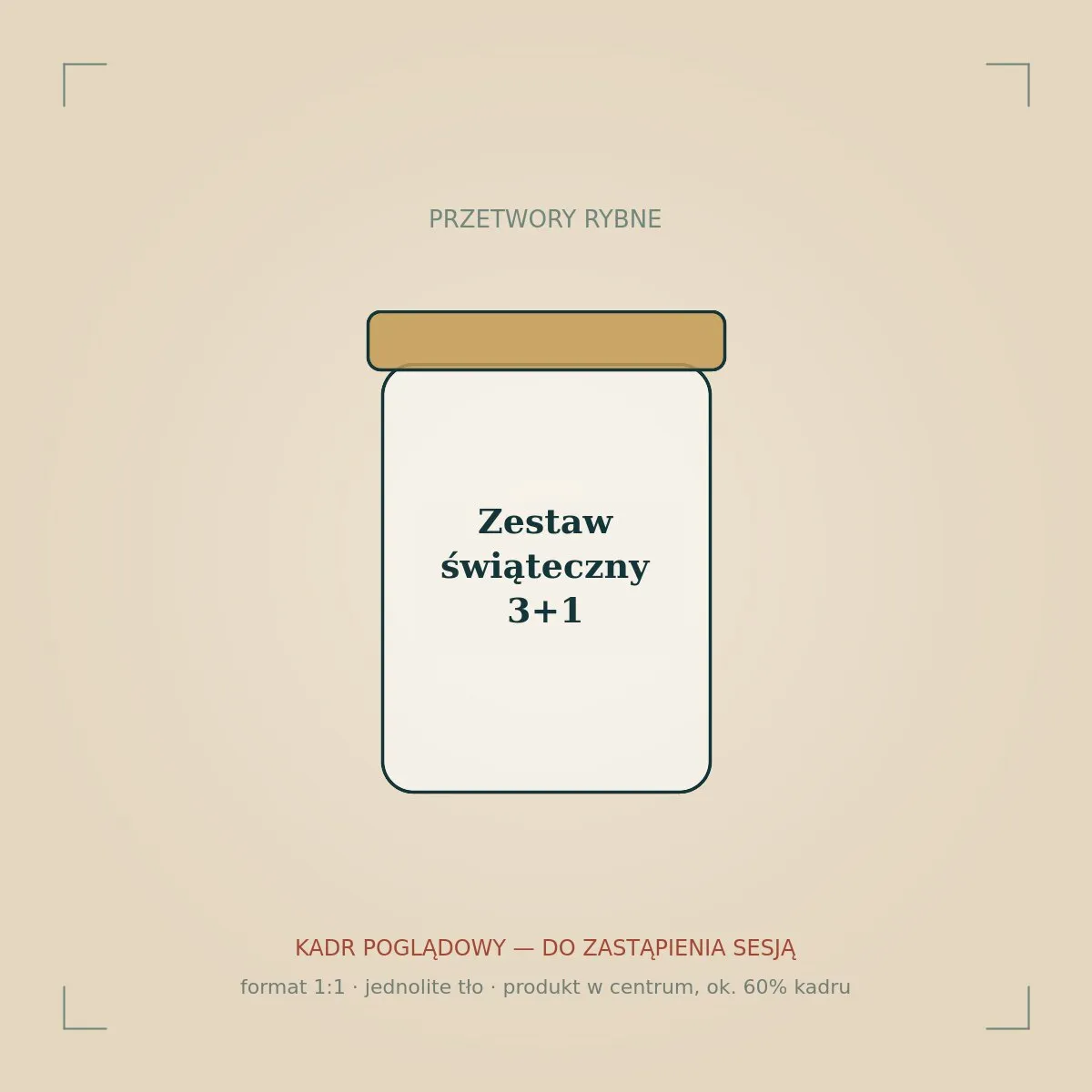 Kadr poglądowy produktu Zestaw świąteczny 3+1 — do zastąpienia sesją